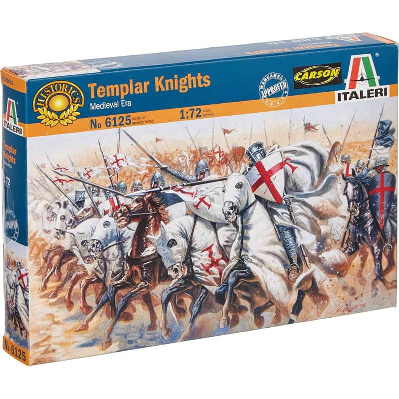 1/72 Templar Knights – Medieval Era