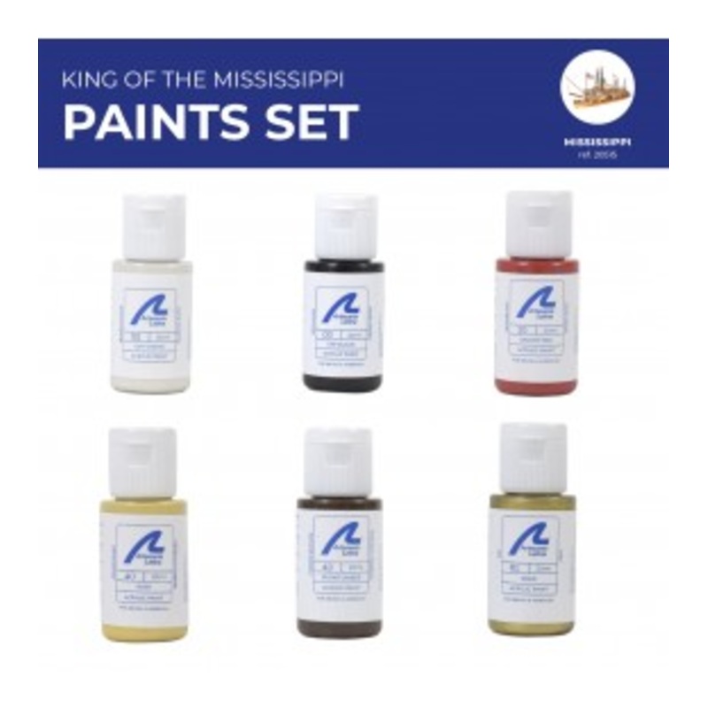 Paint Set for Ship Model: Mississippi #20515
