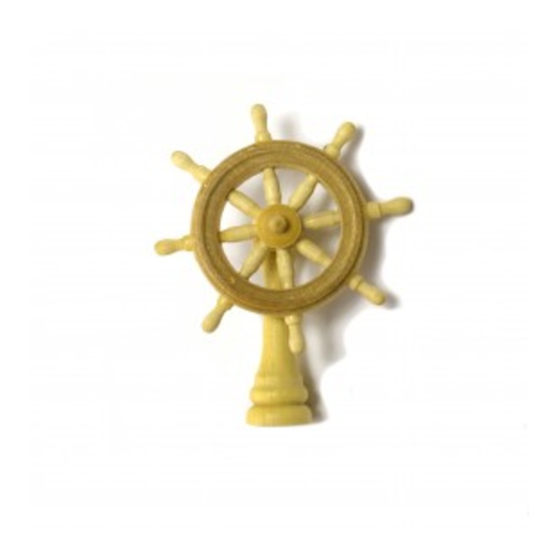 Ships Wheel 40mm Wooden Ship Accessory