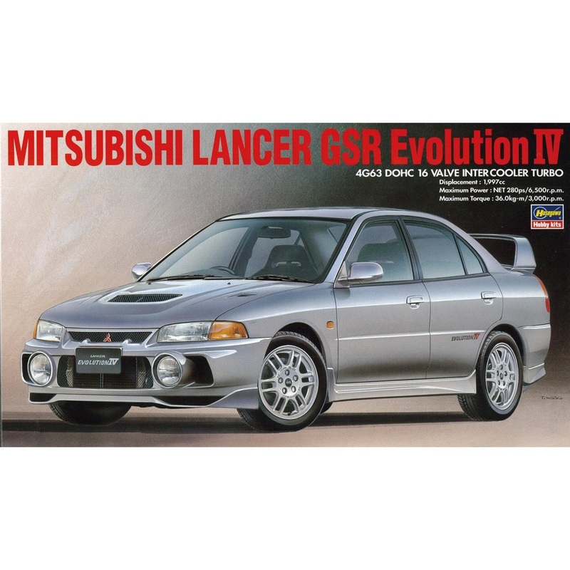 1/24 Mitsubishi Lancer GSR Evolution IV