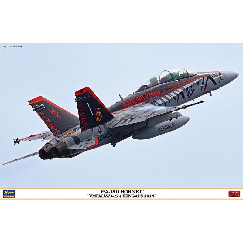 1/48 F/A-18D Hornet “VMFA(AW)-224 Bengals 2024”