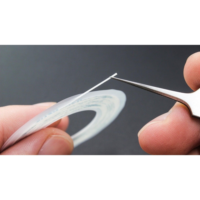 Non Ultra-Fine Double-Sided Tape 0.5mm (size: 0.5mm x 5mm)
