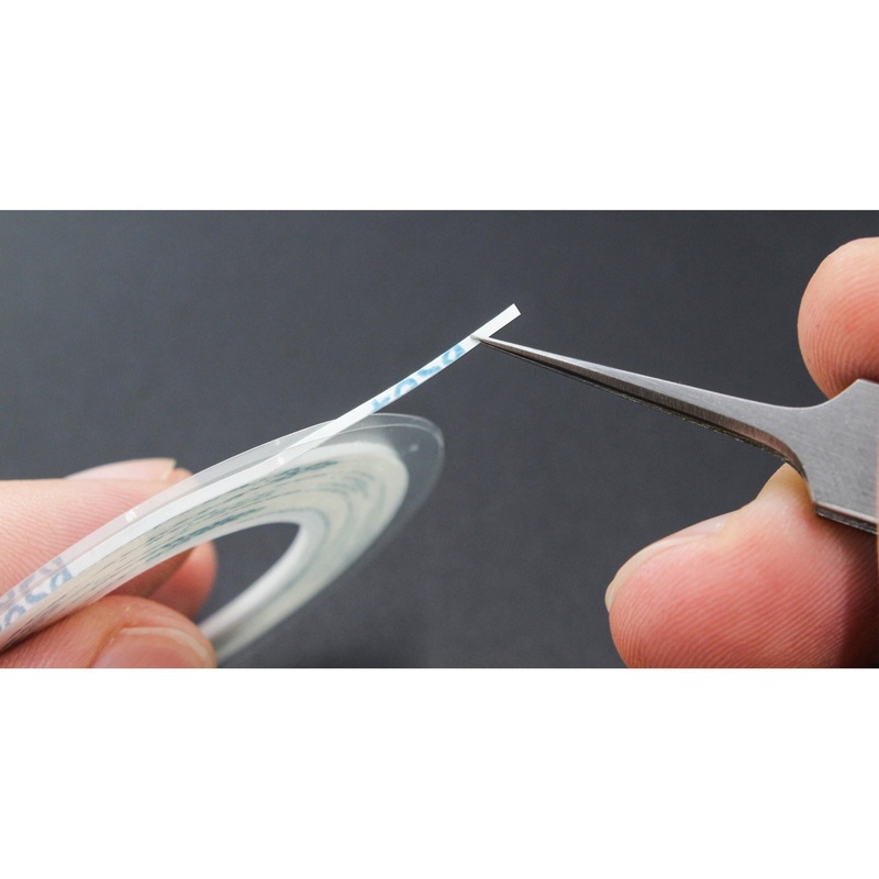 Non Ultra-Fine Double-Sided Tape 1mm (size: 1mm x 5mm)