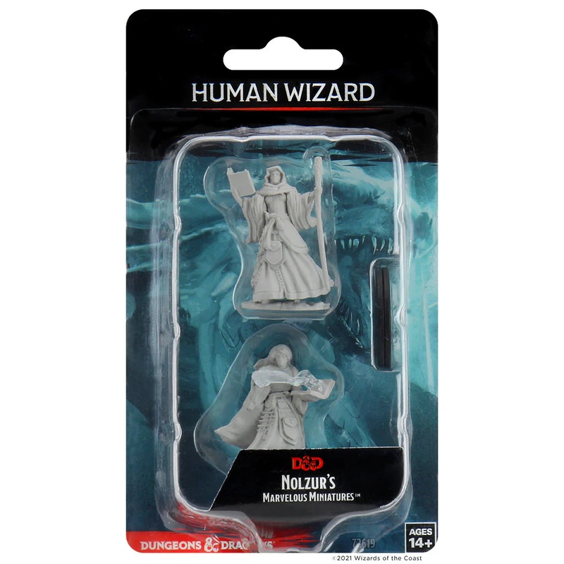 D&D Nolzur’s Marvelous Unpainted Miniatures: Human Female Wizard