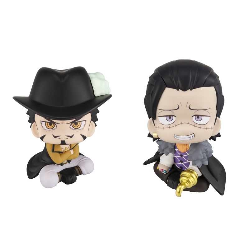 Lookup One Piece Dracule Mihawk & Crocodile Set (with Gift)