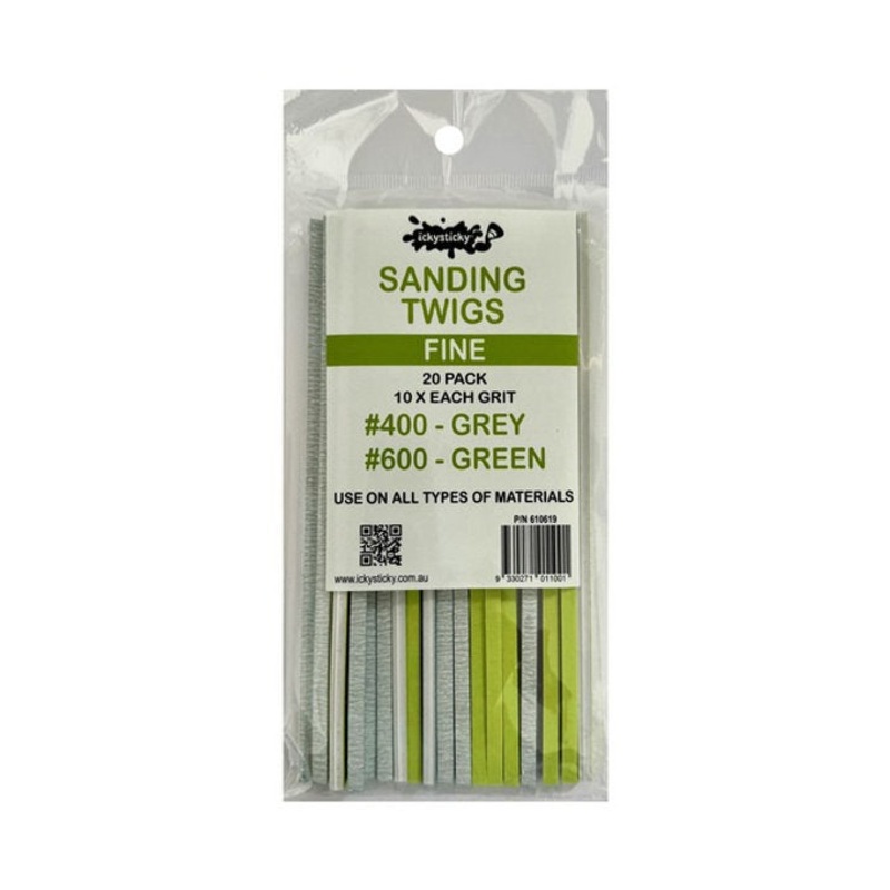 Sanding Twigs Fine 20pk