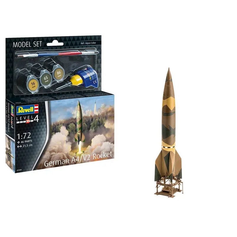 1/72 German A4/V2 Rocket Model Set