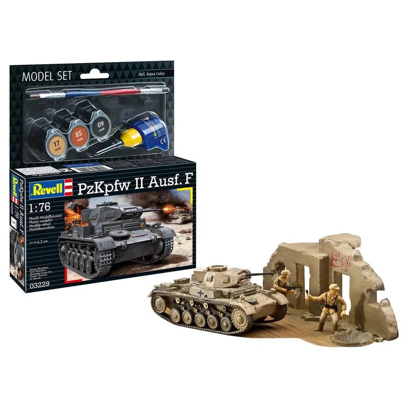 1/76 PzKpfw II Ausf. F Model Set