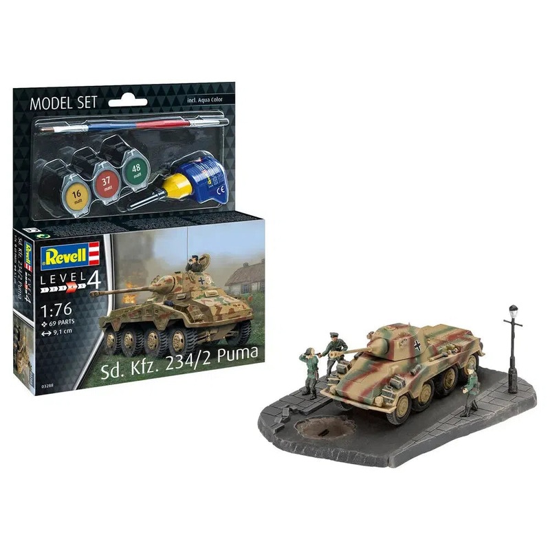 1/76 Sd.Kfz. 234/2 Puma Model Set