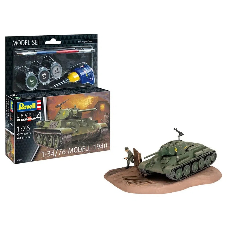 1/76 T-34/76 Modell 1940 Model Set