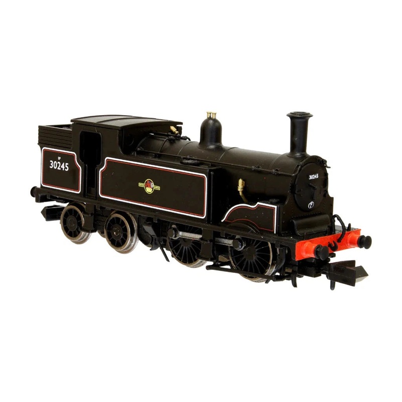N M7 0-4-4 BR Late Crest Lined Black 30245