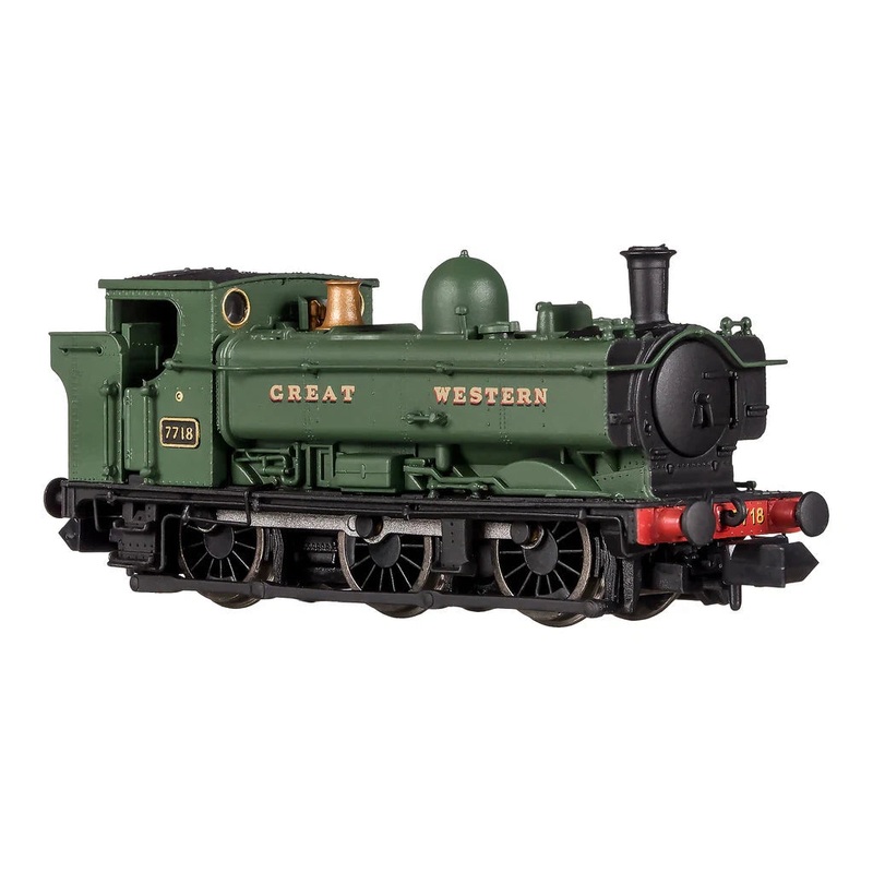 N Pannier 7718 GWR Green Great Western