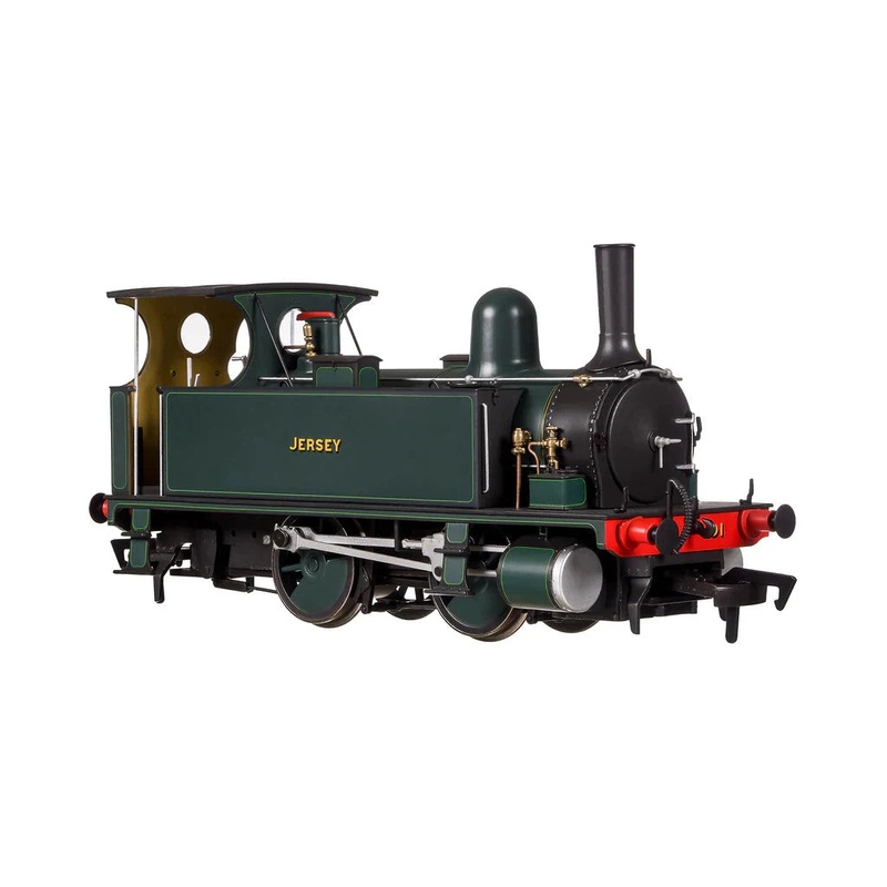 OO B4 0-4-0T Lined Dark Green Jersey 91