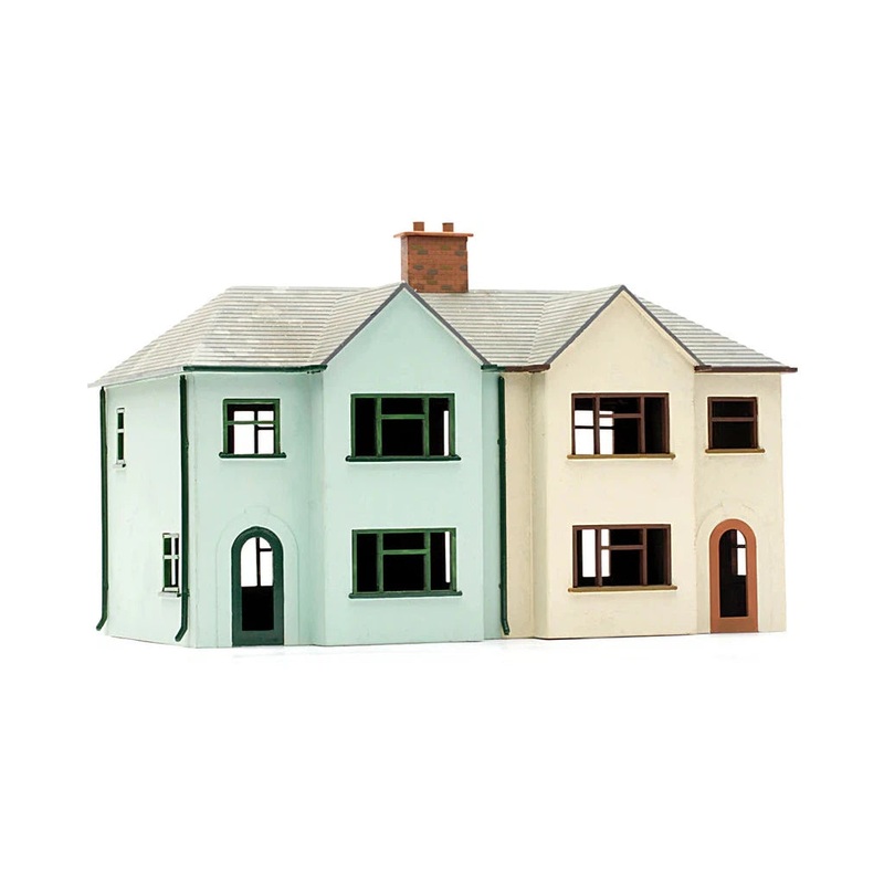 OO PAIR OF SEMI DETACHED HOUSES KIT