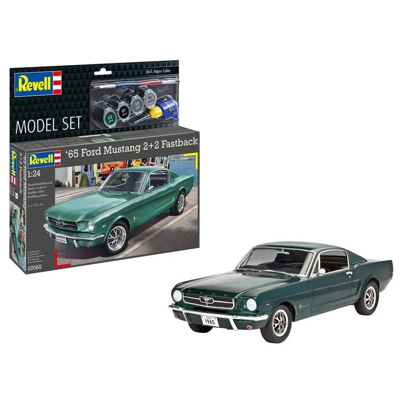 1/24 1965 Ford Mustang 2+2 Fastback Model Set