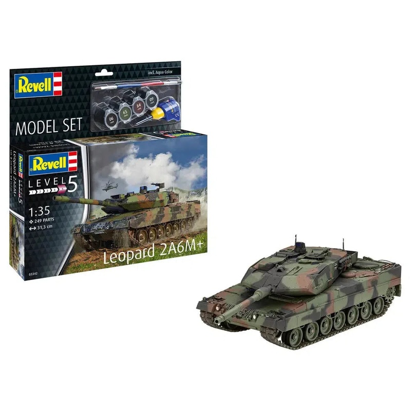 1/35 Leopard 2 A6M+ Model Set