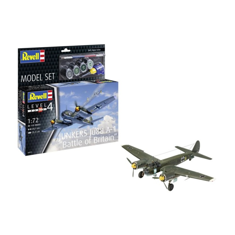 1/72 Junkers Ju88 A1 “Battle of Britain” Model Set