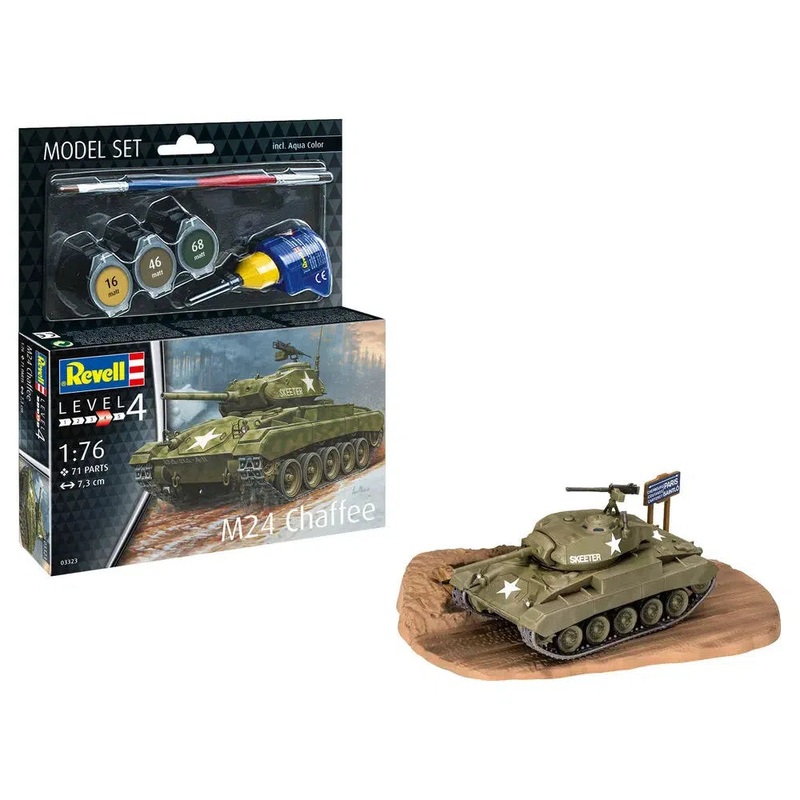 1/76 M24 Chaffee Model Set