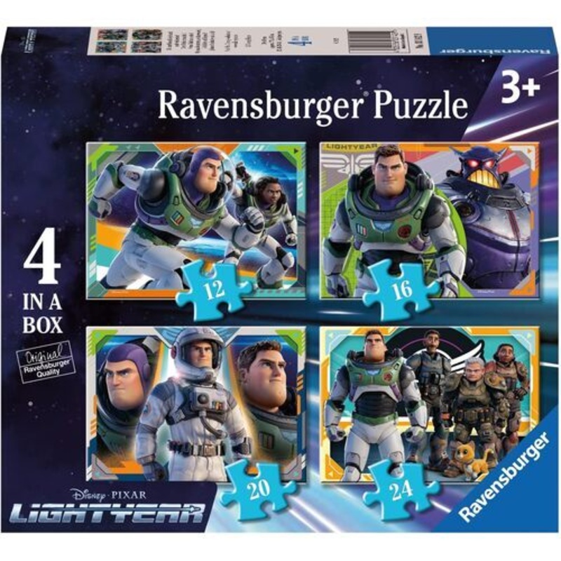 12/16/20/24pc Buzz Lightyear Puzzle 4-in-a-Box