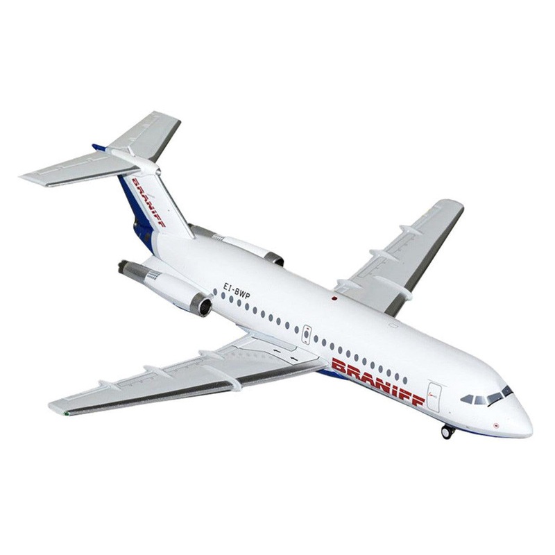1/200 Braniff BAC 111-200 EI-BWP (1980s Braniff II / “Reebok” Livery)