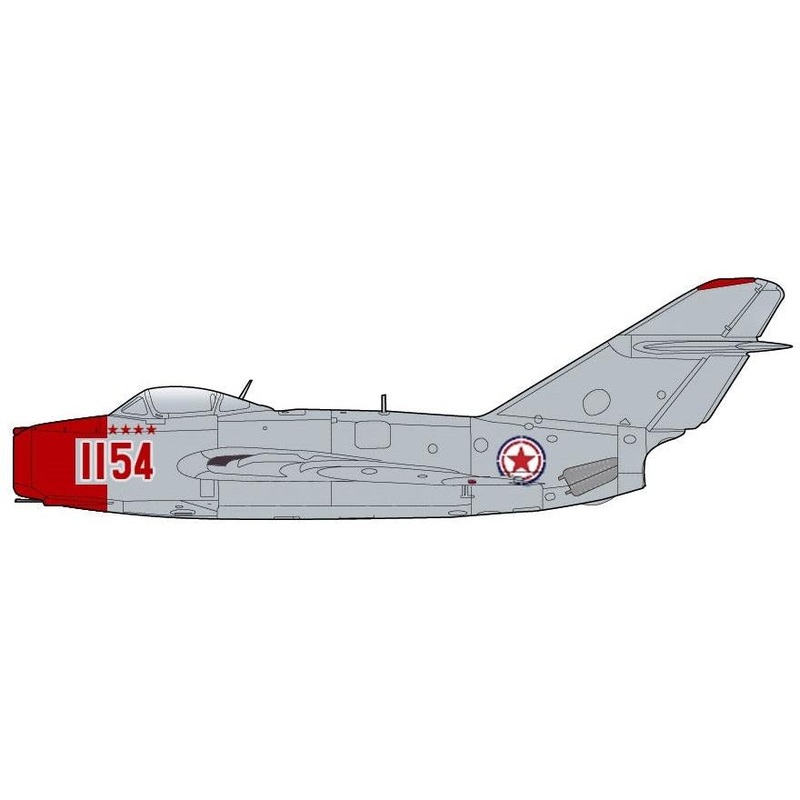 1/72 MIG-15bis No.10 Chinese People’s Volunteers Air Force North Korea 1950s