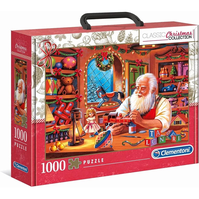 1000pc Classic Christmas Collection – Santa Workshop Puzzle