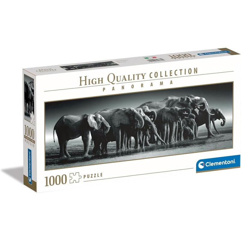 1000pc Herd Of Giants Panorama Puzzle