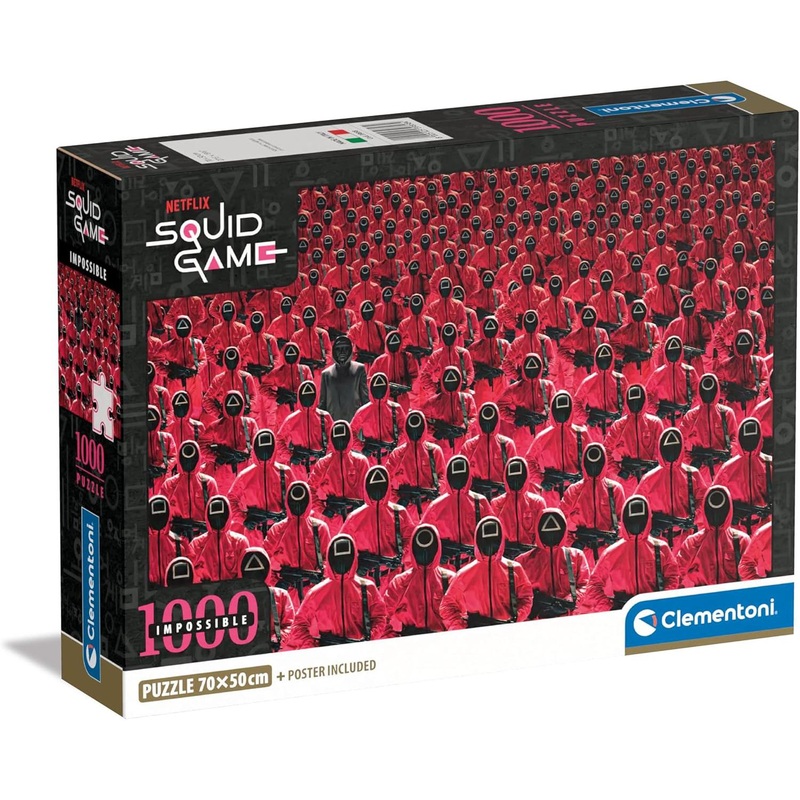 1000pc Impossible Compact Box Squid Game Puzzle