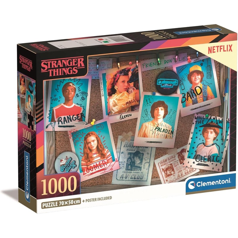 1000pc Stranger Things Compact Puzzle