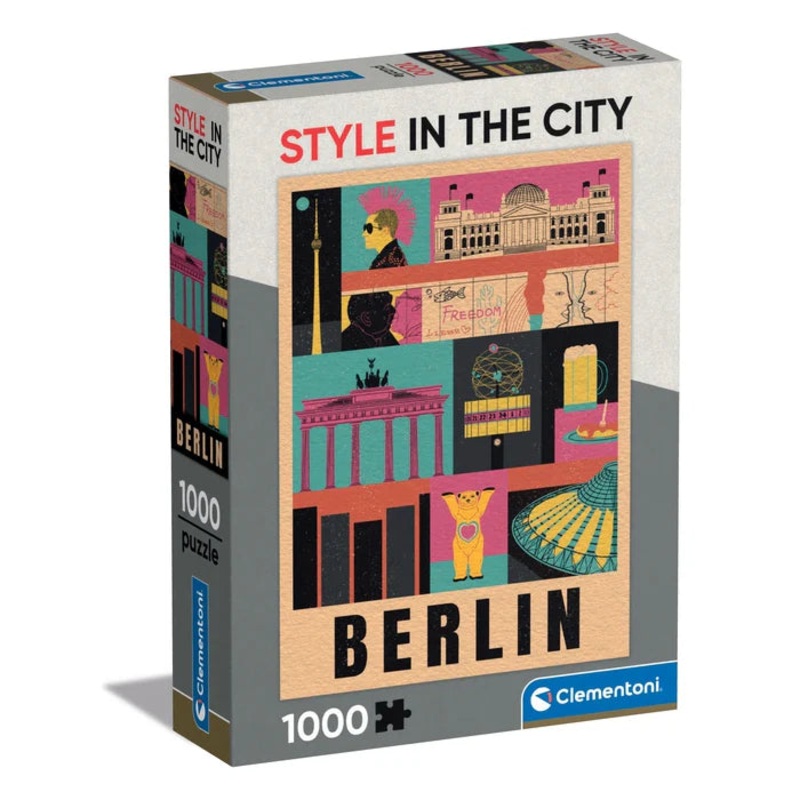 1000pc Style In The City – Berlin Jigsaw Puzzle