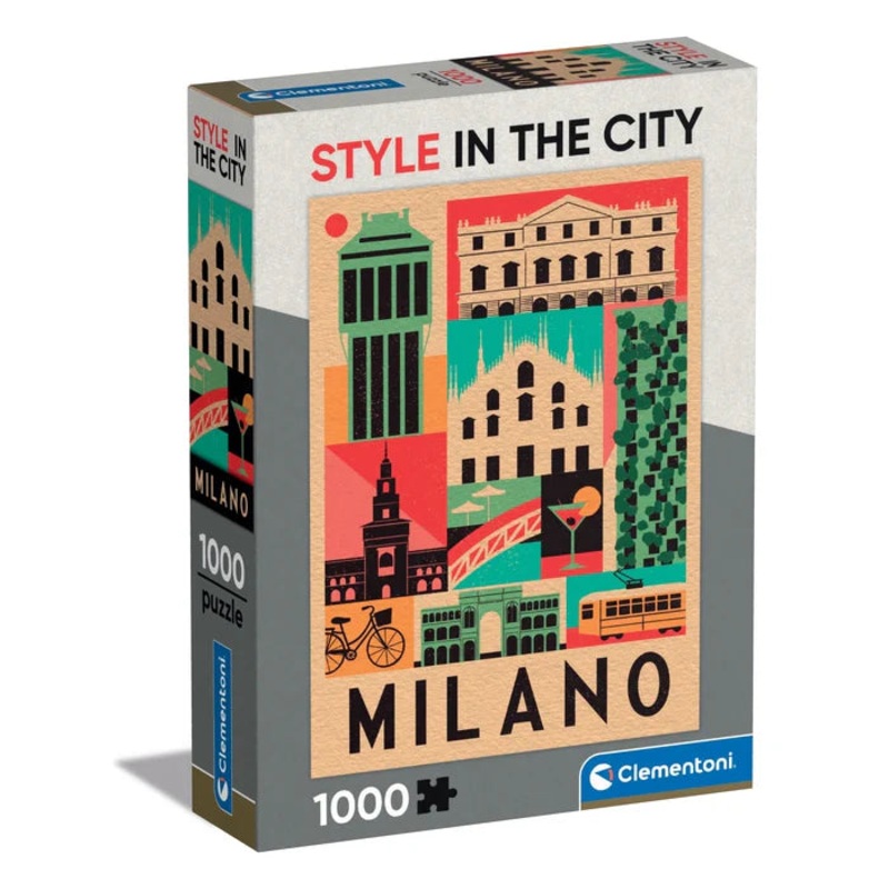 1000pc Style In The City – Milano Jigsaw Puzzle