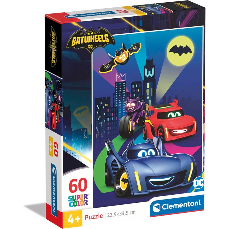60pc Batwheels Super Color Puzzle