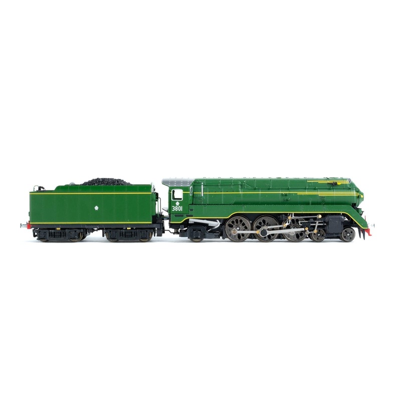 N Scale C38 Class Loco NSWGR 3801 Streamliner “Newcastle Flyer”