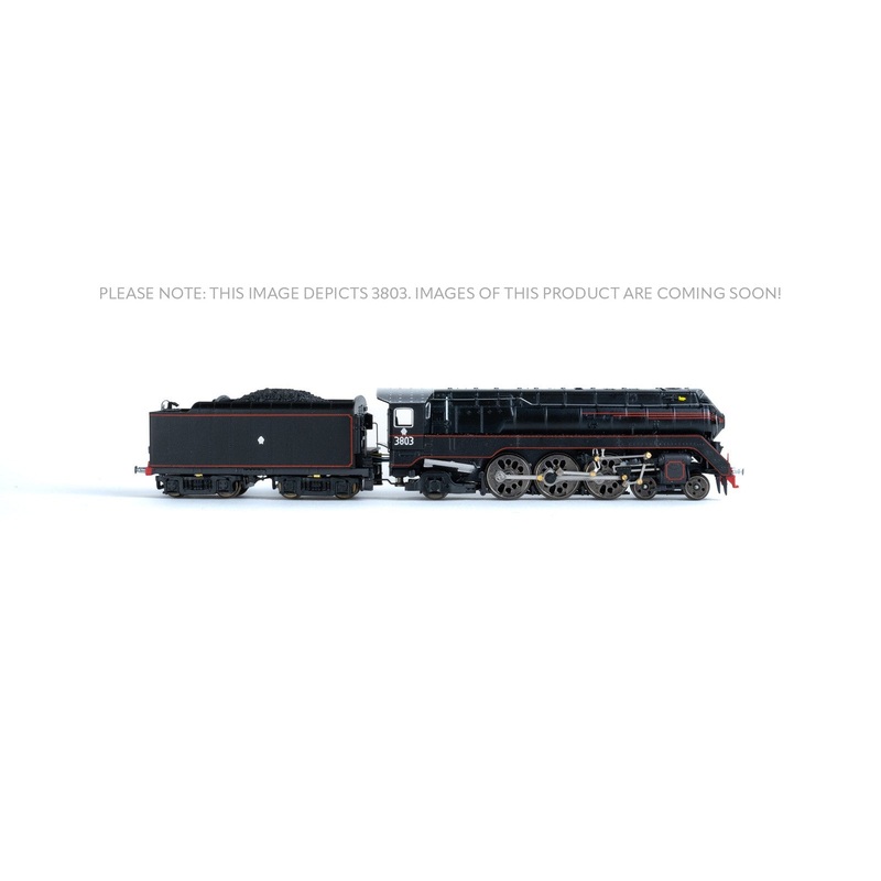 N Scale C38 Class Loco NSWGR 3804 Streamliner Black