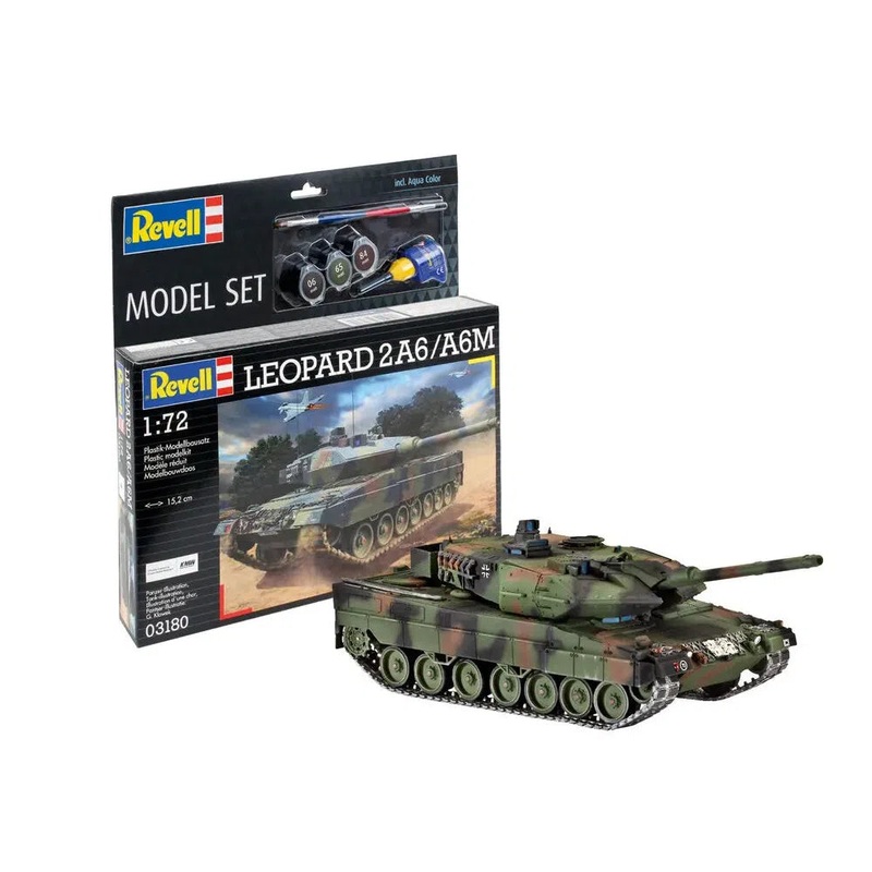 1/72 Model Set Leopard 2A6/A6M
