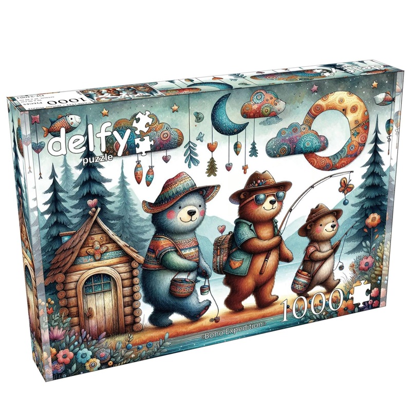 1000pc Boho Expedition Puzzle