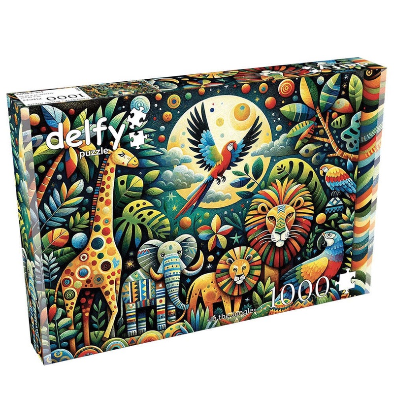1000pc In The Jungle Puzzle