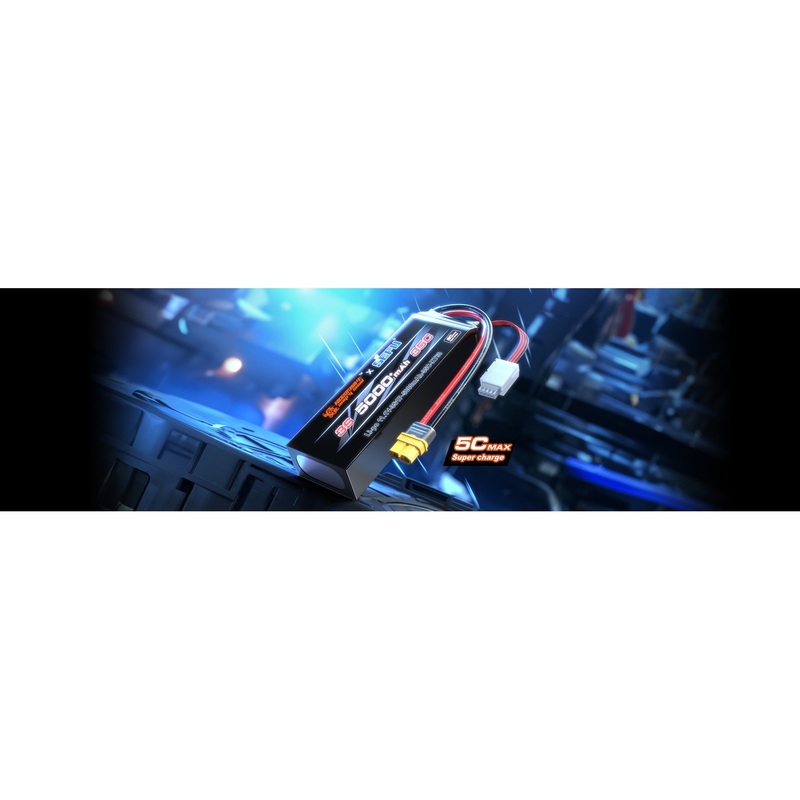 3S 11.1V 5000mAh 35C LiPo Battery