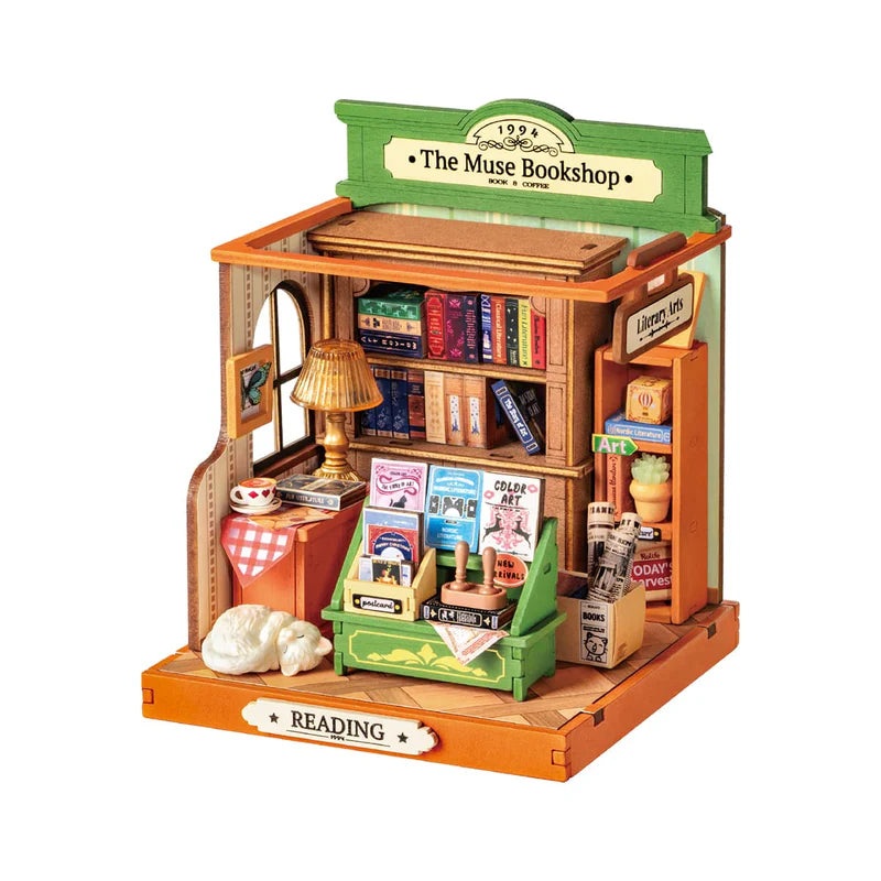 DIY Mini House Muse Bookshop