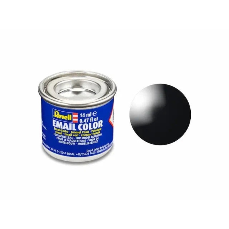 Enamel Email Color Paint – Black Gloss