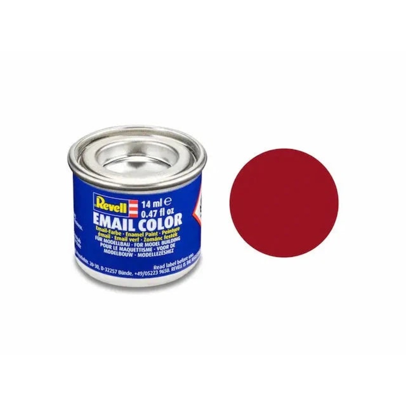 Enamel Email Color Paint – Carmine Red Matte