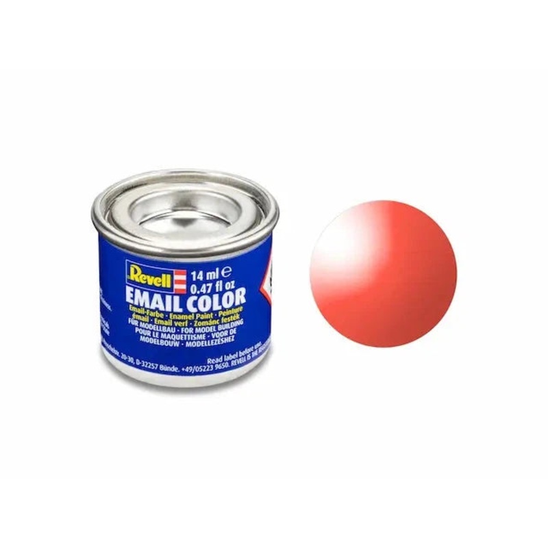 Enamel Email Color Paint – Clear Red