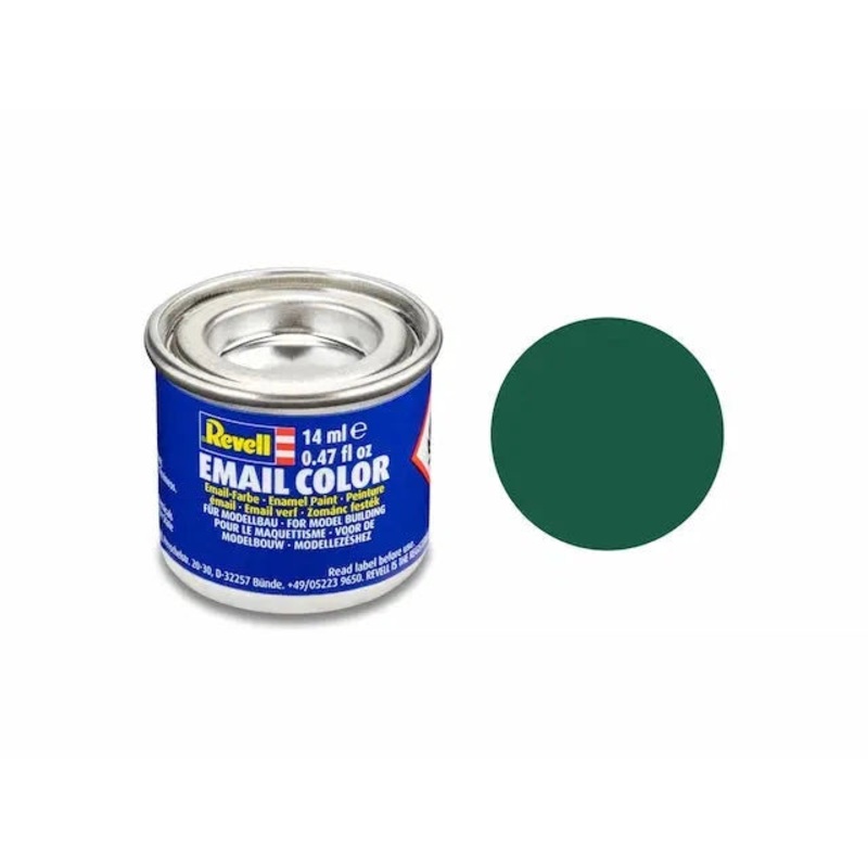 Enamel Email Color Paint – Dark Green Matte