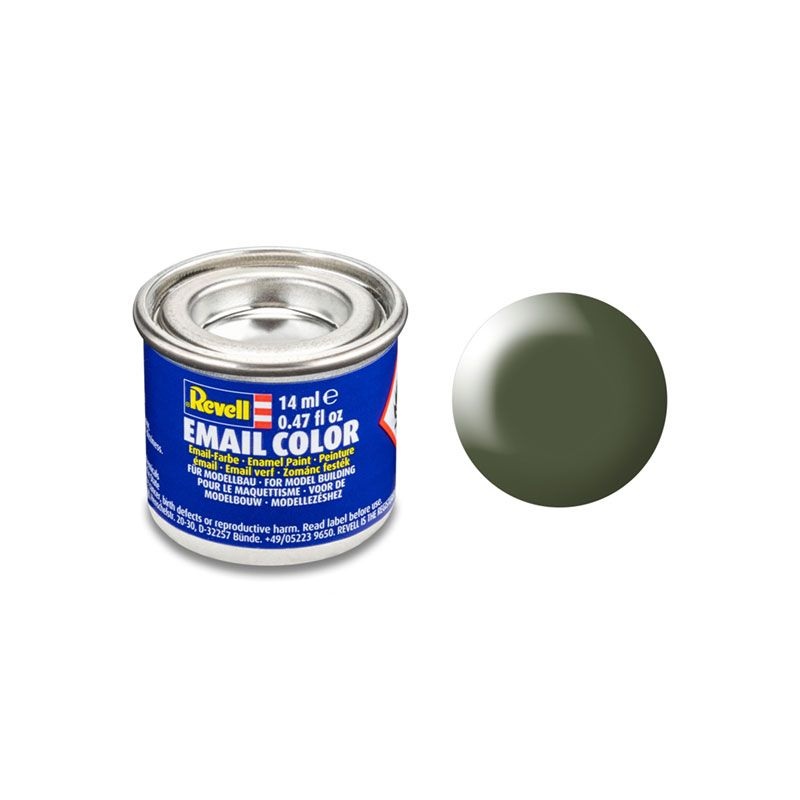 Enamel Email Color Paint – Olive Green Silk
