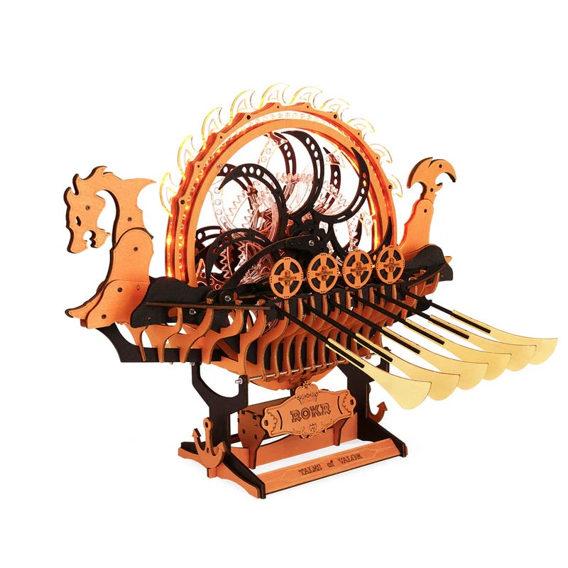 Mechanical Models Viking Dragon Ship
