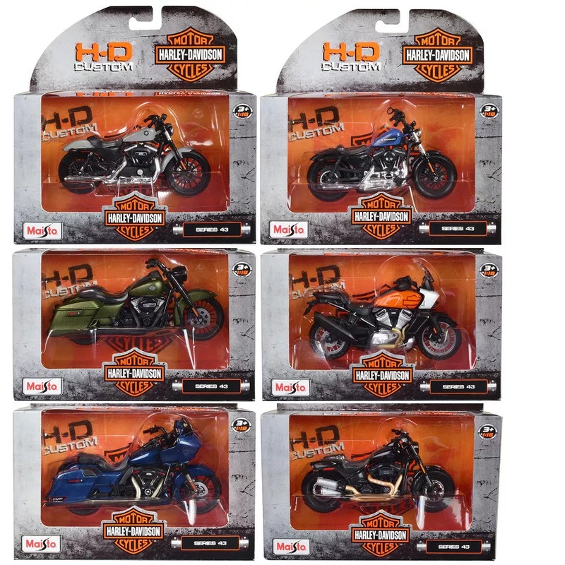 1/18 Harley Davidson Motorcycle Series 43