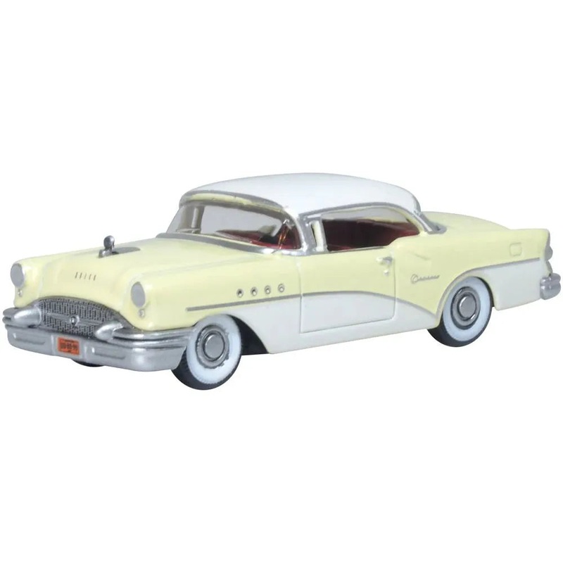 1/87 1955 Buick Century Condor – Yellow/Dover White
