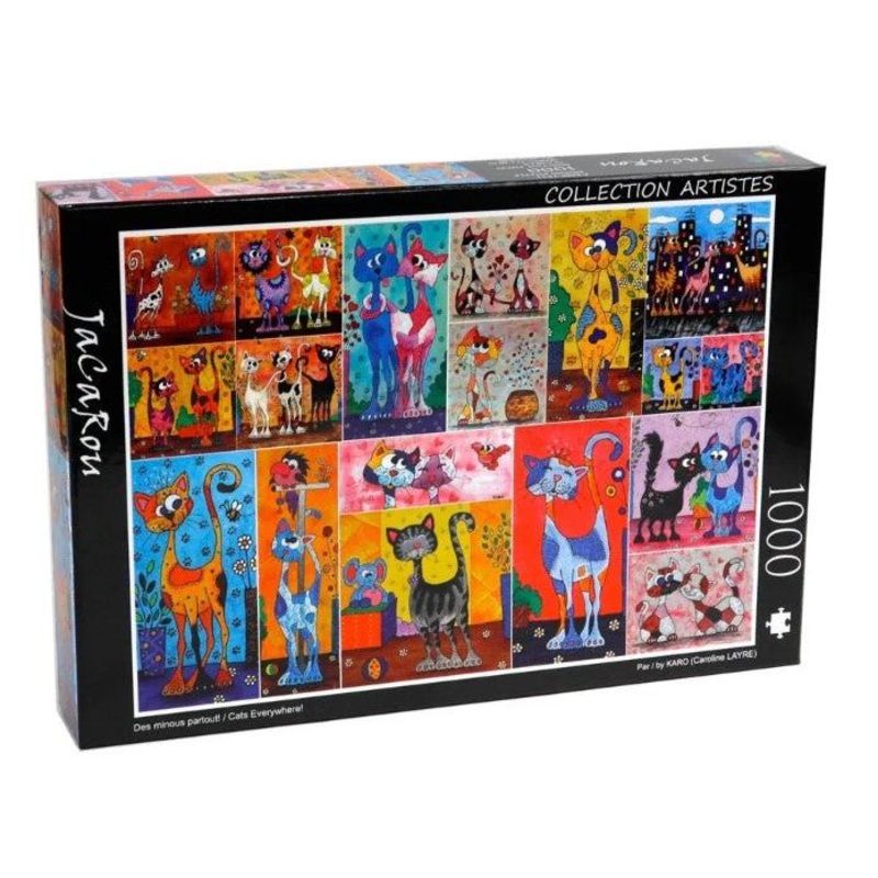 1000pc Cats Everywhere Puzzle