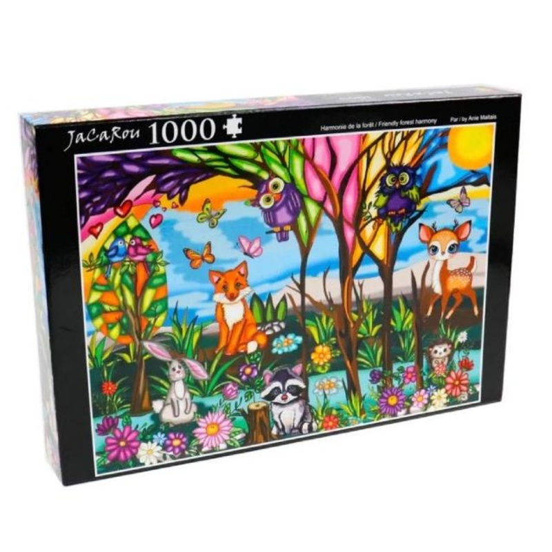 1000pc Friendly Forest Harmony Puzzle
