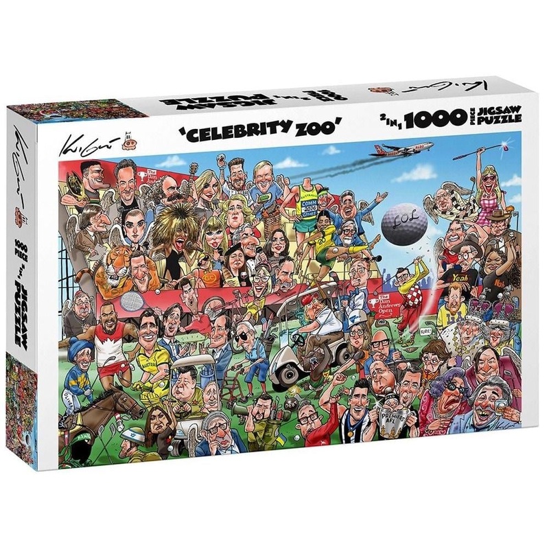 1000pc Whos Who In The Zoo Puzzle